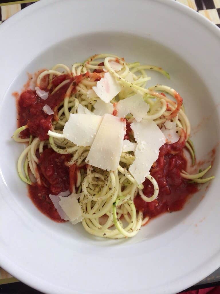 Zucchini Spaghetti